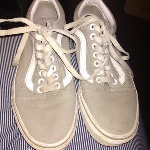 Women's Vans size 8 Gray